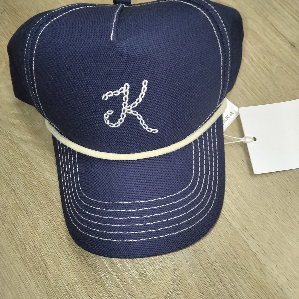 Ost Navy Cap with White Embroidery